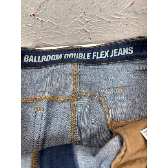 Duluth Trading Ballroom Double Flex Jeans Denim Stretch Slim Fit Size 40x32 - Picture 4 of 5